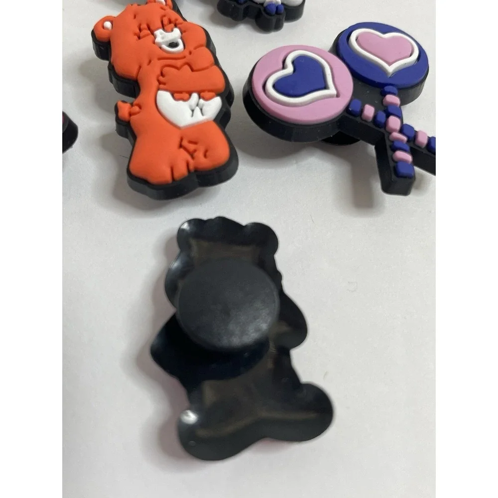 Care Bear Style Crocs Charms Shoe Jewelry Lot Of 10 New  Rainbow